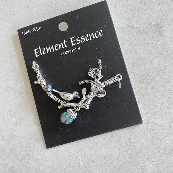 Hildie & Jo Silver Branch Necklace Connector - Picture 2 of 2